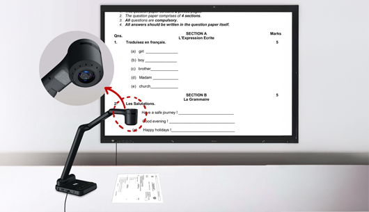 iqview e4521 4k dokuman kamerasi 3