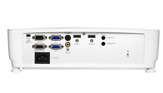 Vivitek DW284 ST projeksiyon cihazi arka